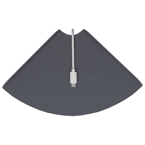 Плаващ рафт с рафт със съхранение 2 pcs Антрацит 18 x 18 x 2 см