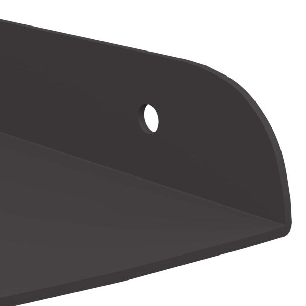 Плаващ рафт с рафт със съхранение 4 pcs Черен 24 x 24 x 2 см