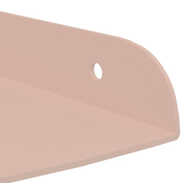 Плаващ рафт с рафт със съхранение 2 pcs Розово 24 x 24 x 2 см