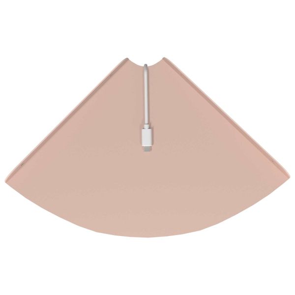 Плаващ рафт с рафт със съхранение 4 pcs Розово 24 x 24 x 2 см