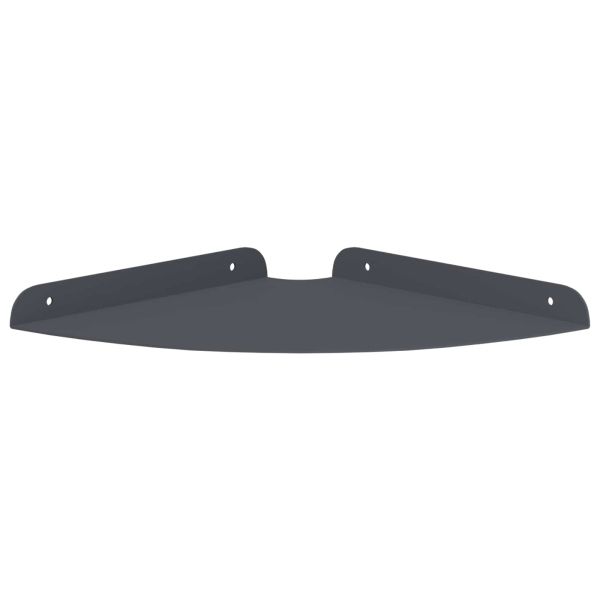 Плаващ рафт с рафт 4 pcs Антрацит 24 x 24 x 2,3 см