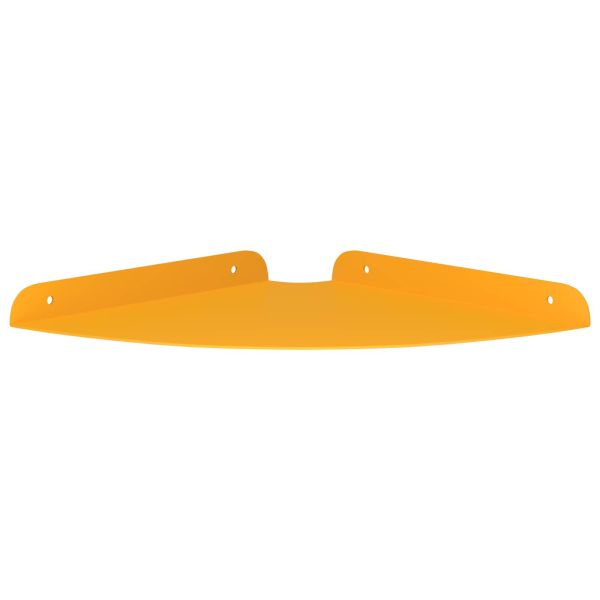 Плаващ рафт с рафт 4 pcs Горчично жълто 24 x 24 x 2 см