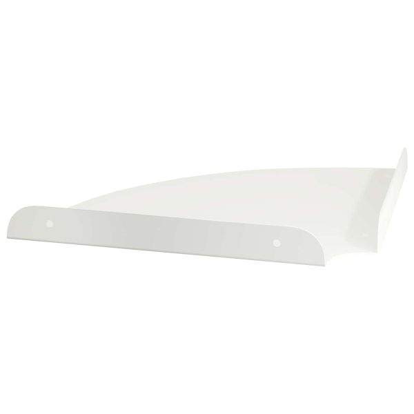 Плаващ рафт с рафт със съхранение 2 pcs Бял 24 x 24 x 2 см