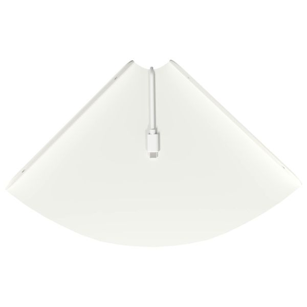 Плаващ рафт с рафт със съхранение 2 pcs Бял 24 x 24 x 2 см