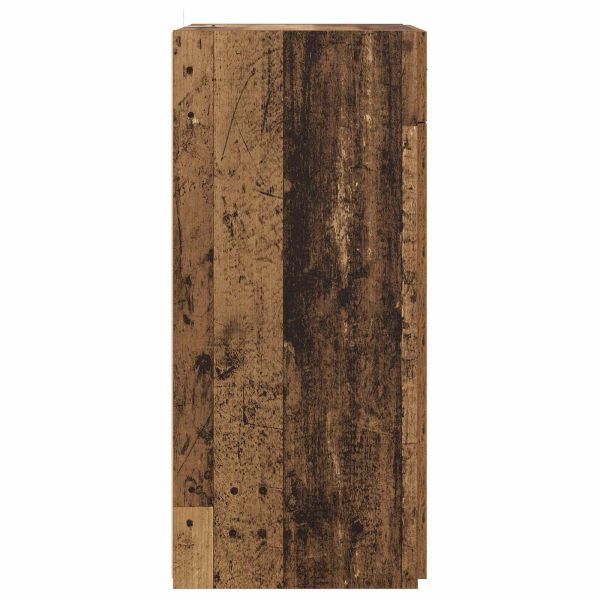 Шкаф за съхранение с чекмедже Старо дърво 40 x 42,5 x 93 см