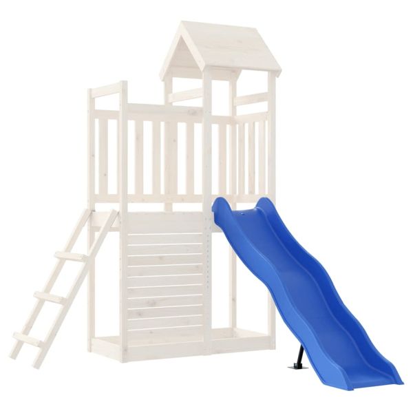 Пързалка за игра синя 174x38 см полипропилен