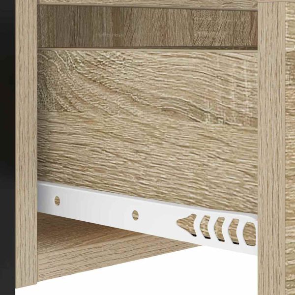 Нощен шкаф Сонома дъб 40 x 31 x 60 см Инженерно дърво