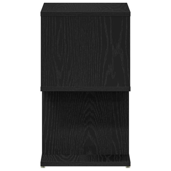 Нощен шкаф 2 pcs Черния дъб 50 x 30 x 51,5 см Инженерно дърво