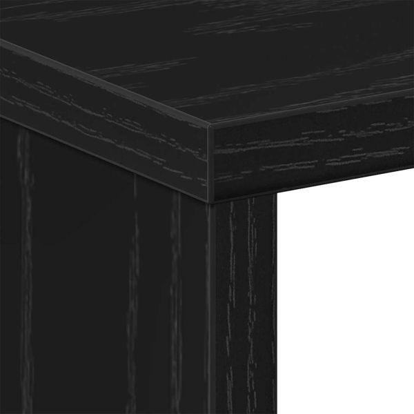 Нощен шкаф 2 pcs Черния дъб 50 x 30 x 51,5 см Инженерно дърво