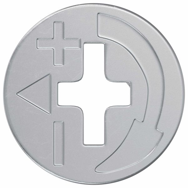 Гайки с кам лока 12 pcs Сребрист 15 x 11,5 мм Метал