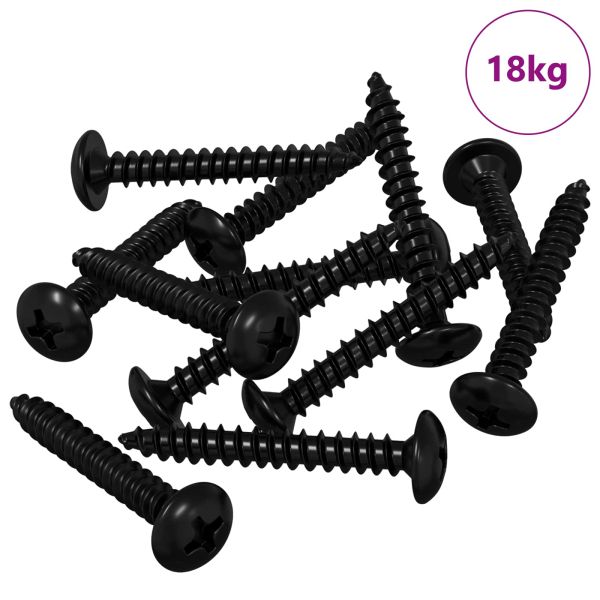 Нокът за пробиване 8219 pcs Черно Стомана