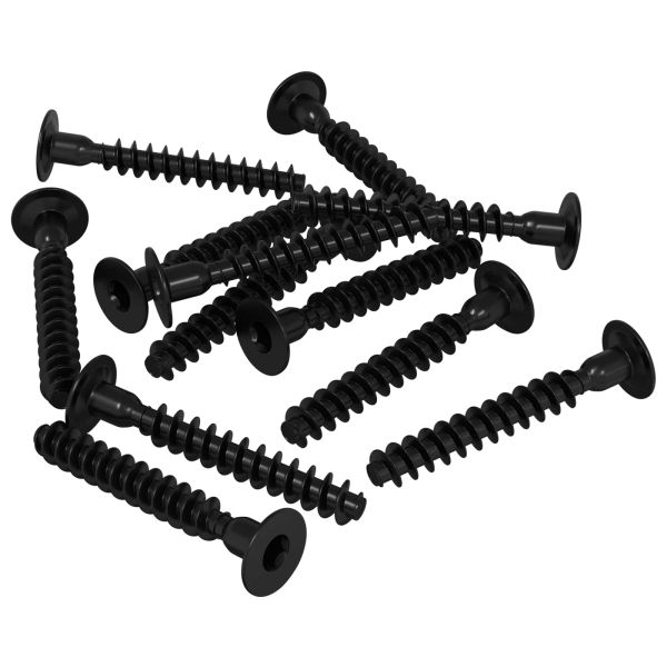 Гнездова капачка с главичка 5143 pcs Черно Желязо