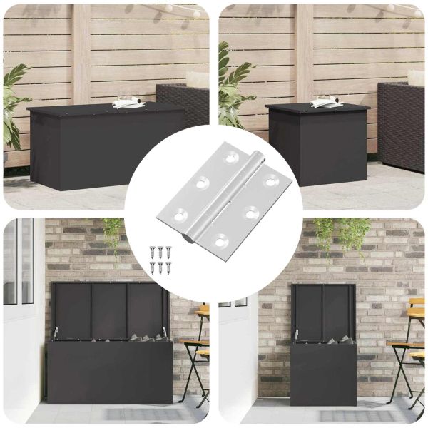 Панта 720 pcs Сребрист 50 x 38 x 1,3 мм Стомана