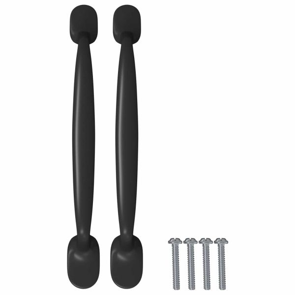 Дръжка за мебели 250 pcs Черно 130 x 19,4 x 22,3 мм Алуминий