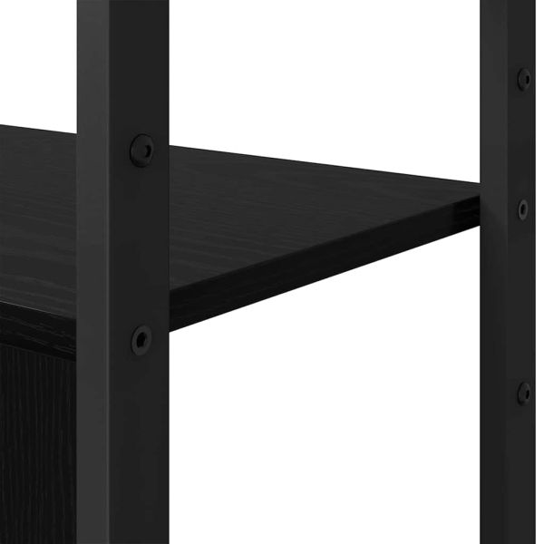 Рафт за книги Черния дъб 80 x 30 x 155,5 см Инженерно дърво