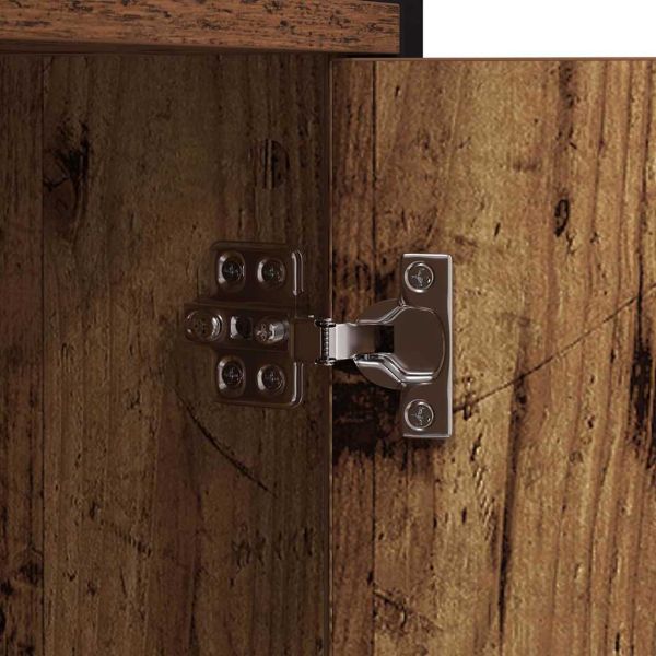 Рафт за книги Старо дърво 80 x 30 x 155,5 см Инженерно дърво