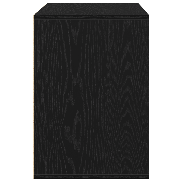 Чекмеджетен шкаф Черно 80 x 41 x 58 см Инженерно дърво
