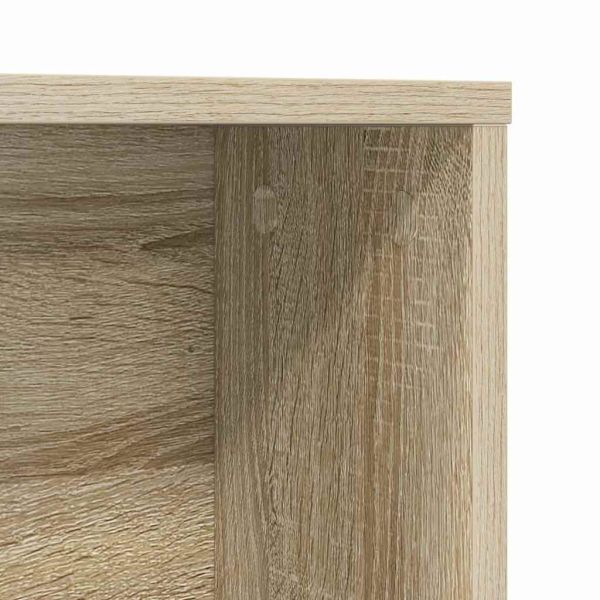 Бюро с рафт Сонома дъб 91 x 50 x 149 см Инженерно дърво
