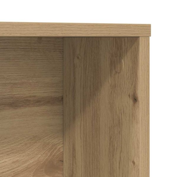 Бюро с рафт със съхранение Дъб 91 x 50 x 149 см Инженерно дърво
