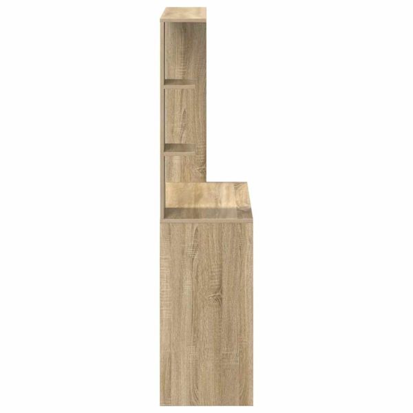 Бюро с рафт Сонома дъб 78,5 x 37 x 154,5 см Инженерно дърво