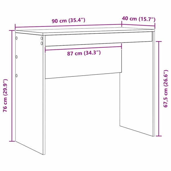 Бюро Старо дърво 90 x 40 x 76 см