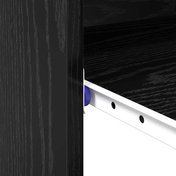 Бюро с чекмедже Черния дъб 77.5 x 43 x 79 см Инженерно дърво