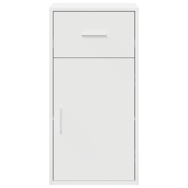 Служебен шкаф с чекмедже Бяло 38 x 34 x 75 см