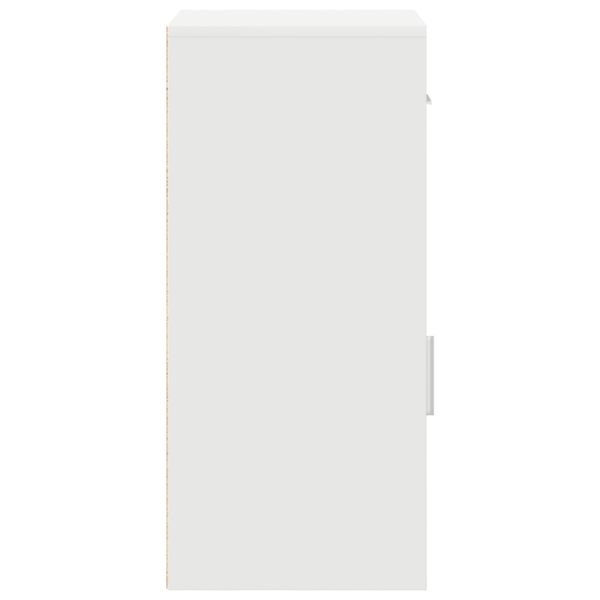 Служебен шкаф с чекмедже Бяло 38 x 34 x 75 см