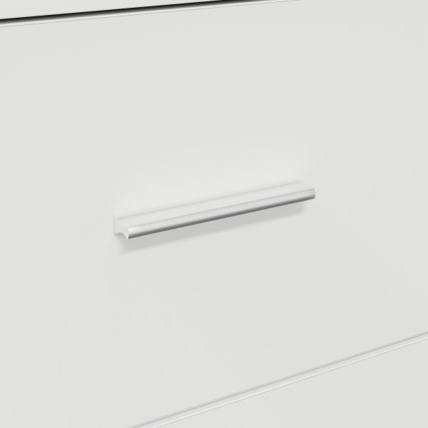 Служебен шкаф с чекмедже Бяло 38 x 34 x 75 см