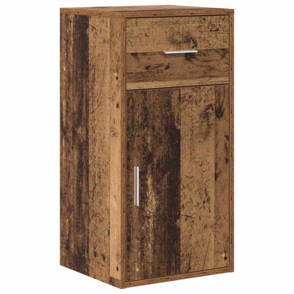 Служебен шкаф с чекмедже Старо дърво 38 x 34 x 75 см