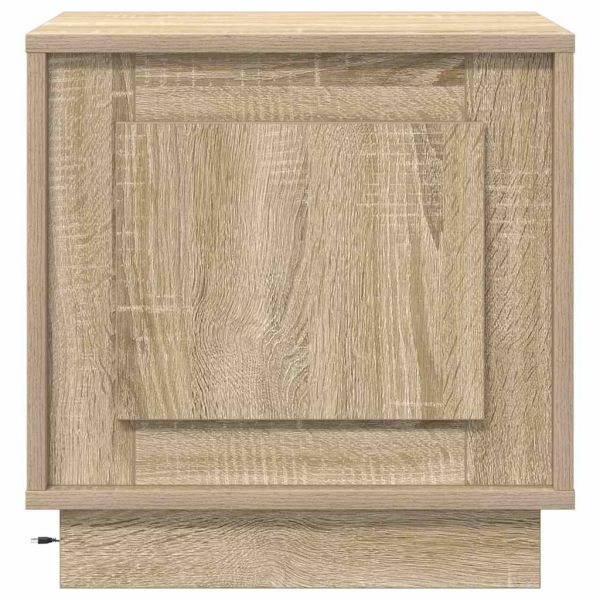 Нощен шкаф Сонома дъб 44 x 34,5 x 45 см Инженерно дърво