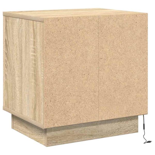 Нощен шкаф Сонома дъб 44 x 34,5 x 45 см Инженерно дърво