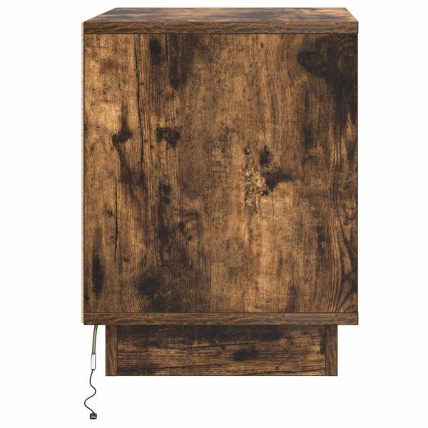 Нощен шкаф Димян дъб 44 x 34,5 x 45 см Инженерно дърво
