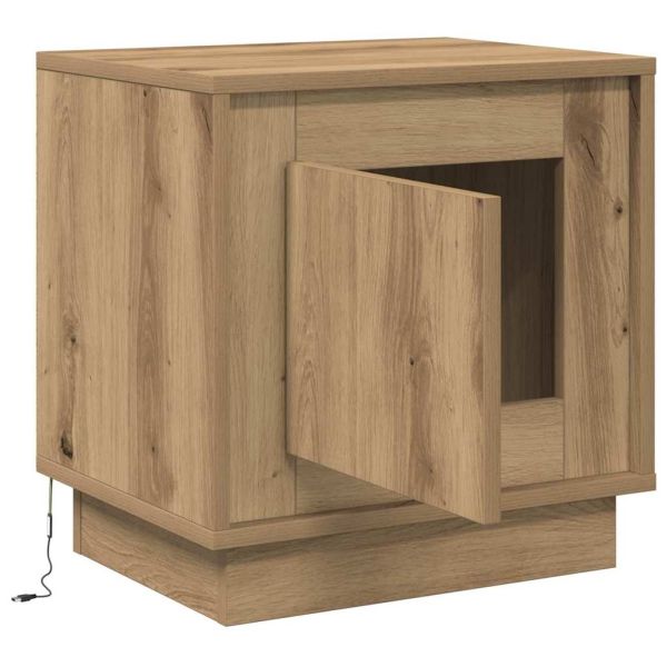 Нощен шкаф Дъб 44 x 34,5 x 45 см Инженерно дърво