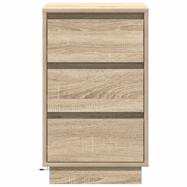 Нощен шкаф Сонома дъб 39 x 34,5 x 65 см Инженерно дърво