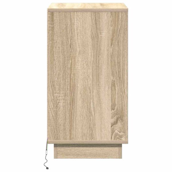 Нощен шкаф Сонома дъб 39 x 34,5 x 65 см Инженерно дърво