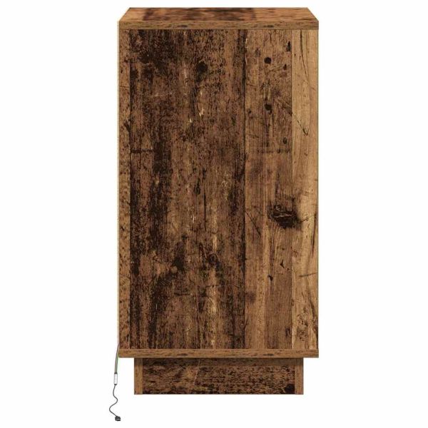 Нощен шкаф Старо дърво 39 x 34,5 x 65 см Инженерно дърво