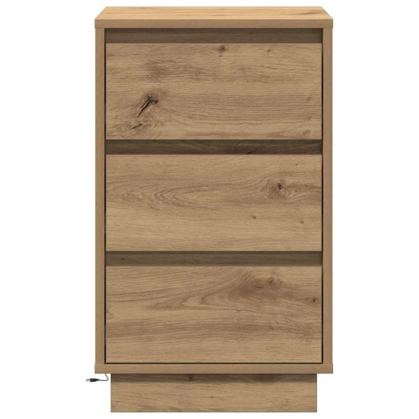 Нощен шкаф с чекмедже Дъб 39 x 34,5 x 65 см Инженерно дърво