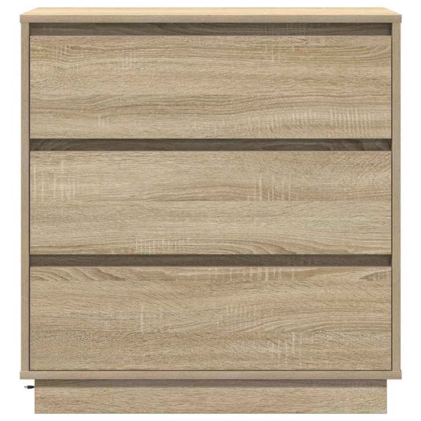 Нощен шкаф Сонома дъб 71 x 34,5 x 75 см Инженерно дърво