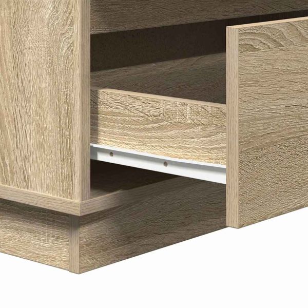 Нощен шкаф Сонома дъб 71 x 34,5 x 75 см Инженерно дърво