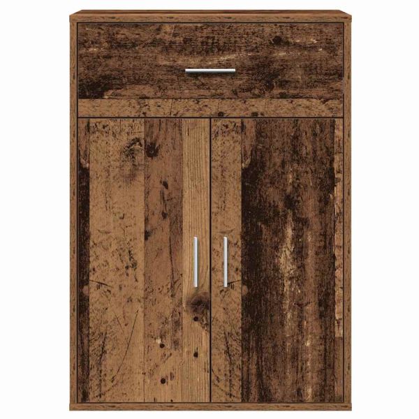 Служебен шкаф Старо дърво 60 x 30 x 84 см Инженерно дърво