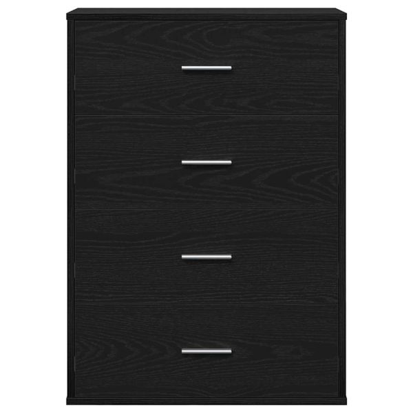 Служебен шкаф Черния дъб 60 x 31 x 84 см Инженерно дърво
