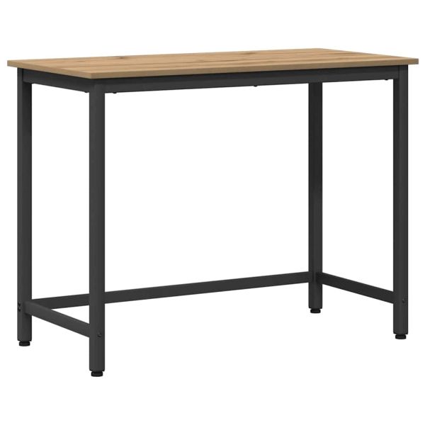 Маса Дъб 80 x 50 x 76,5 см Инженерна дървесина и стомана