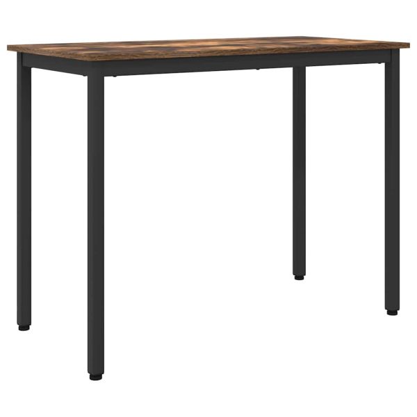 Маса Димян дъб 100 x 50 x 76,5 см Инженерна дървесина и стомана