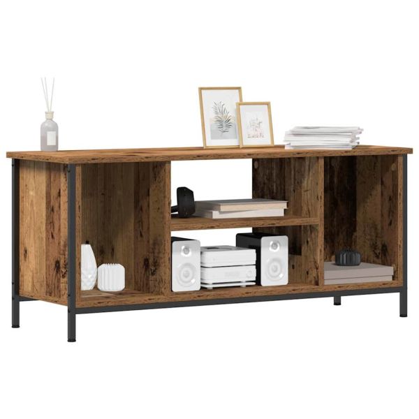 ТВ шкаф Старо дърво 102 x 35 x 45 см Инженерно дърво