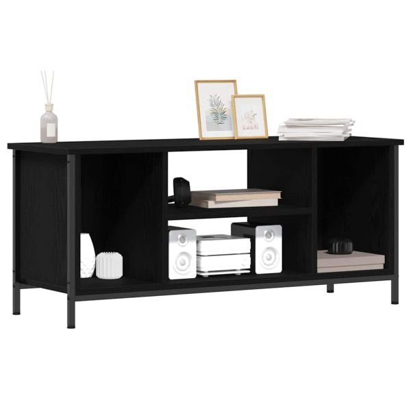 ТВ шкаф Черния дъб 102 x 35 x 45 см Инженерно дърво