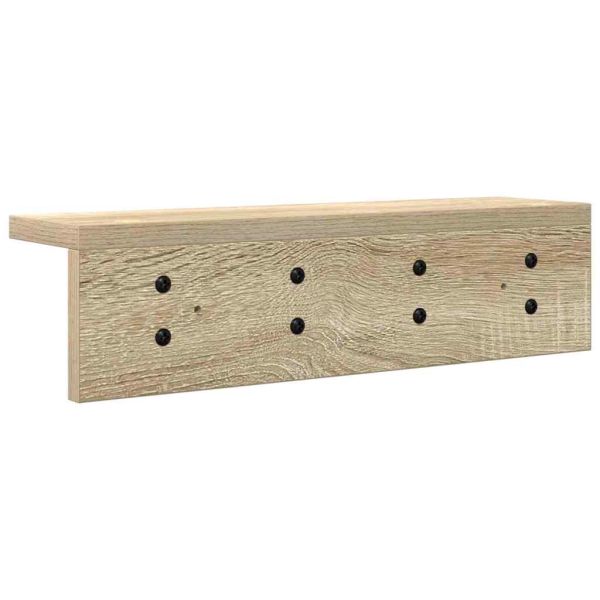 Стенен закачалка за палта Сонома дъб 40 x 10,5 x 10,5 см