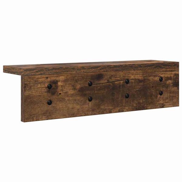 Стенен закачалка за палта Димян дъб 40 x 10,5 x 10,5 см