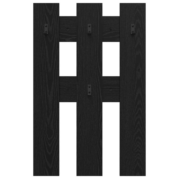Стенен закачалка за палта Черния дъб 65 x 3 x 100 см