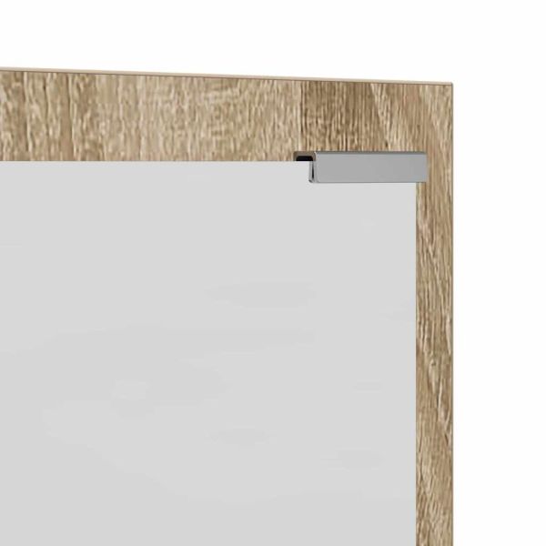 Стенен закачалка за палта Сонома дъб 100 x 10 x 100 см